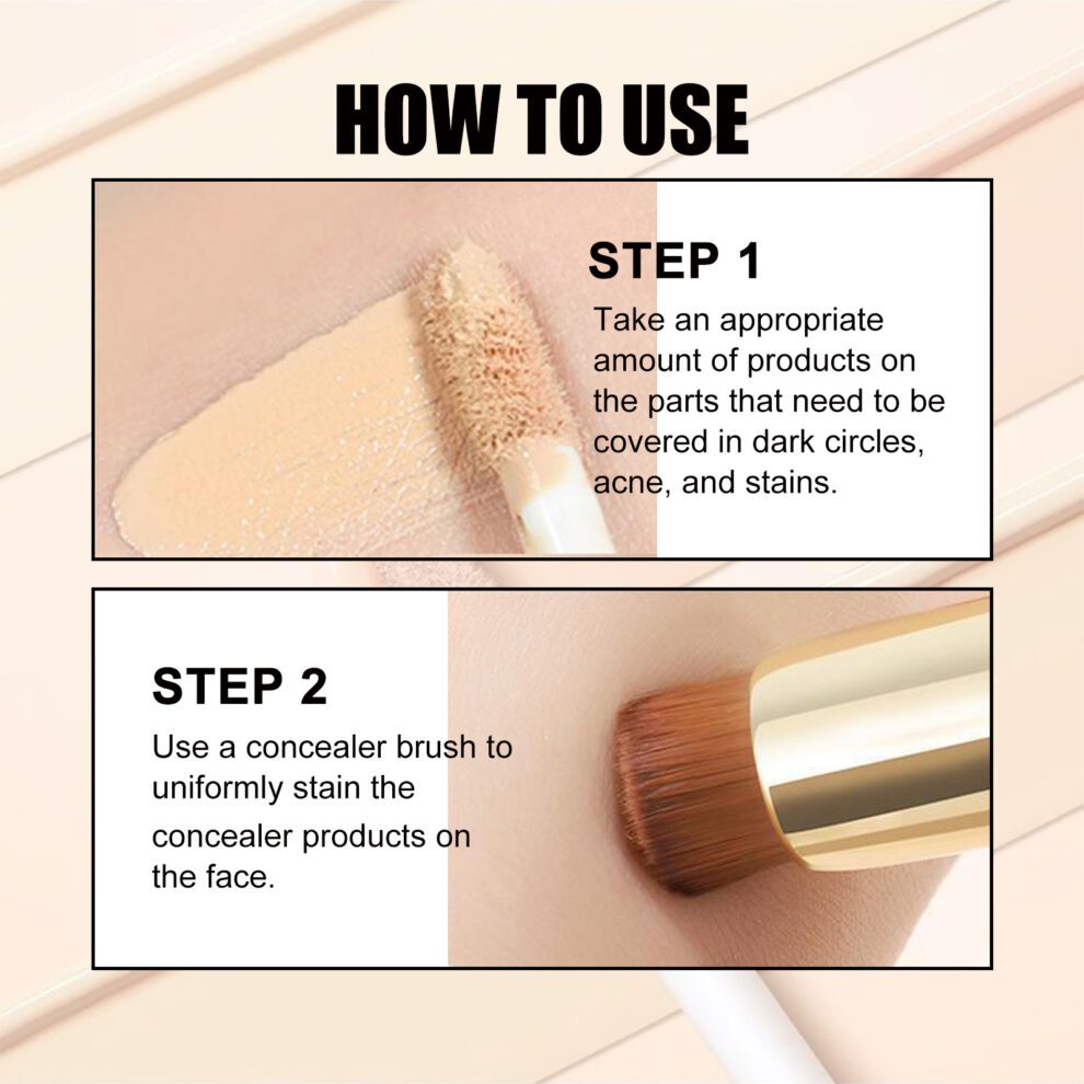 Eelhope Double Head Concealer Stick - Natural Daily Glow & Waterproof - Image 6