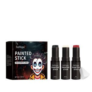 Eelhope Halloween Body Paint Sticks - Natural Mica, Fun Face/Body Art