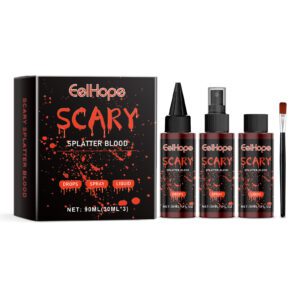 Eelhope Halloween Fake Blood – Lifelike, Gentle & Spooky Fun