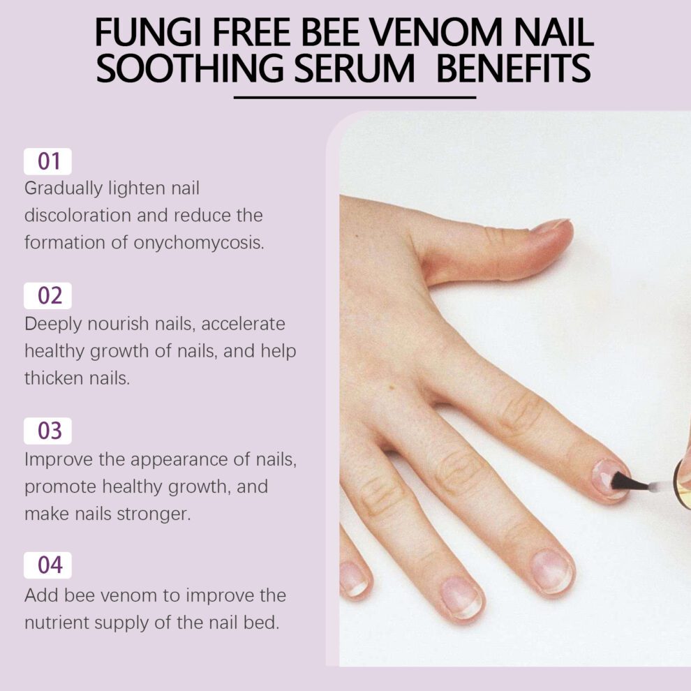 Gentle Bee Venom Daily Nail Care: Nourish & Strengthen - Image 4