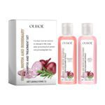 Gentle Daily Shampoo Set: Onion, Biotin & Rosemary for Shiny Hair