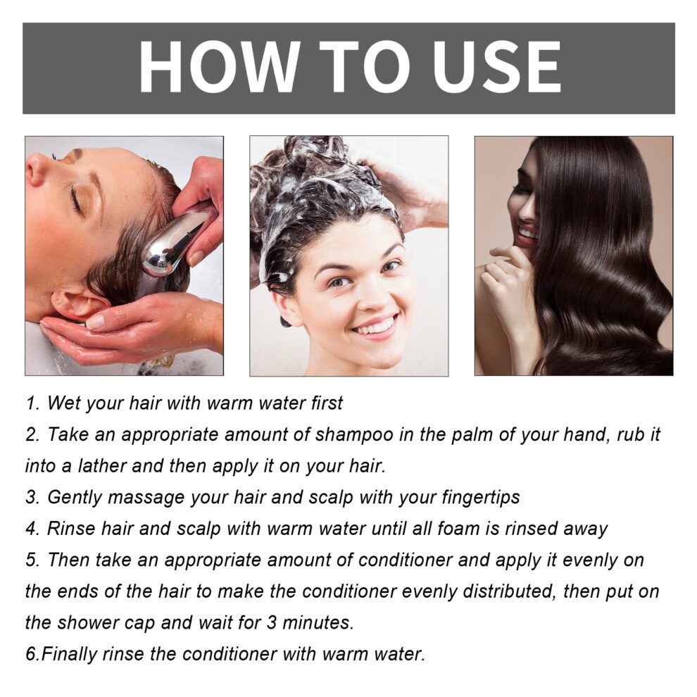Gentle Daily Shampoo Set: Onion, Biotin & Rosemary for Shiny Hair - Image 6