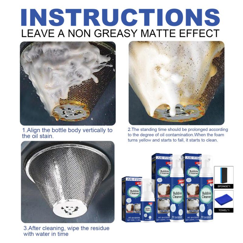 Gentle Natural Foam Cleaner - Daily Kitchen Care (Multi-Purpose) - Image 5