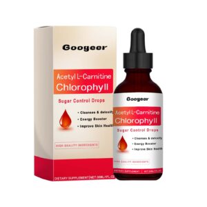 Googeer Chlorophyll Acetyl-Carnitine Drops - Gentle Daily Vitality Care