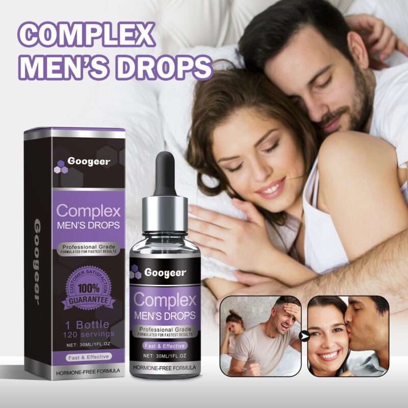 Googeer Men's Daily Care Drops - Natural Ginseng Ginkgo Maca Blend - Image 2