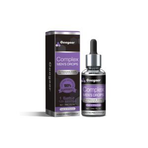 Googeer Men's Daily Care Drops - Natural Ginseng Ginkgo Maca Blend