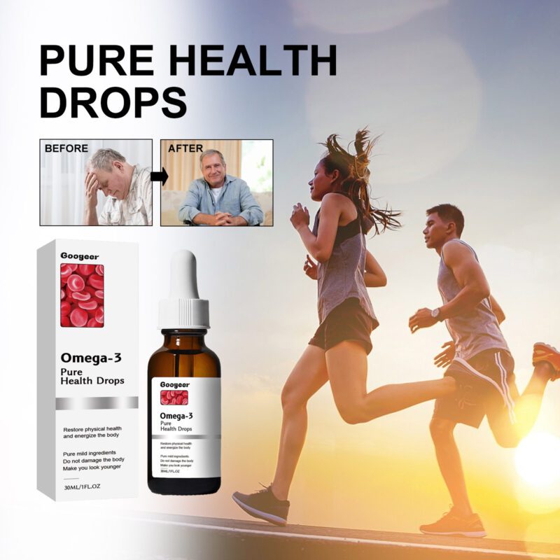 Googeer Omega-3 Daily Care Drops - Natural Turmeric & Vitality Boost - Image 2
