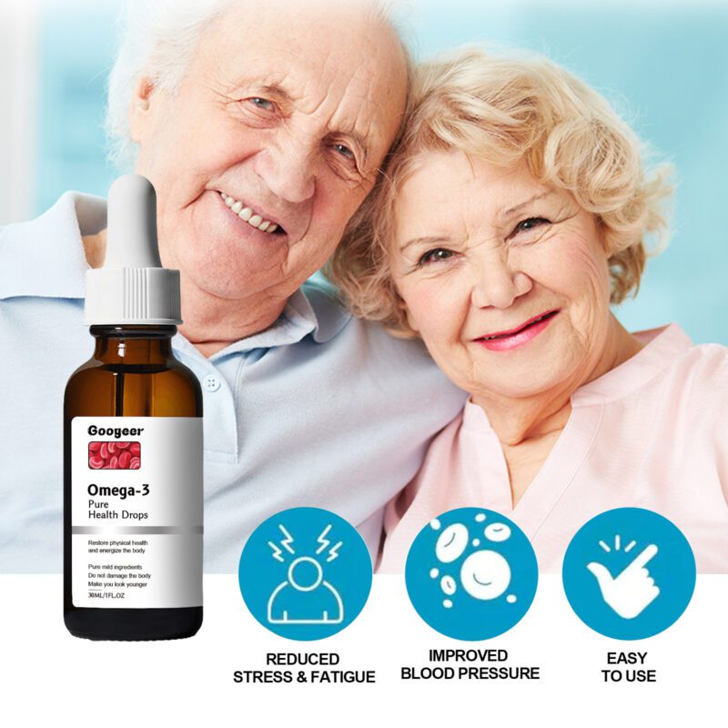 Googeer Omega-3 Daily Care Drops - Natural Turmeric & Vitality Boost - Image 3