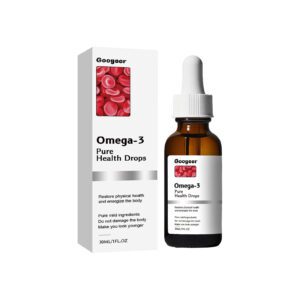 Googeer Omega-3 Daily Care Drops - Natural Turmeric & Vitality Boost