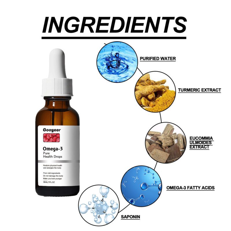 Googeer Omega-3 Daily Care Drops - Natural Turmeric & Vitality Boost - Image 5