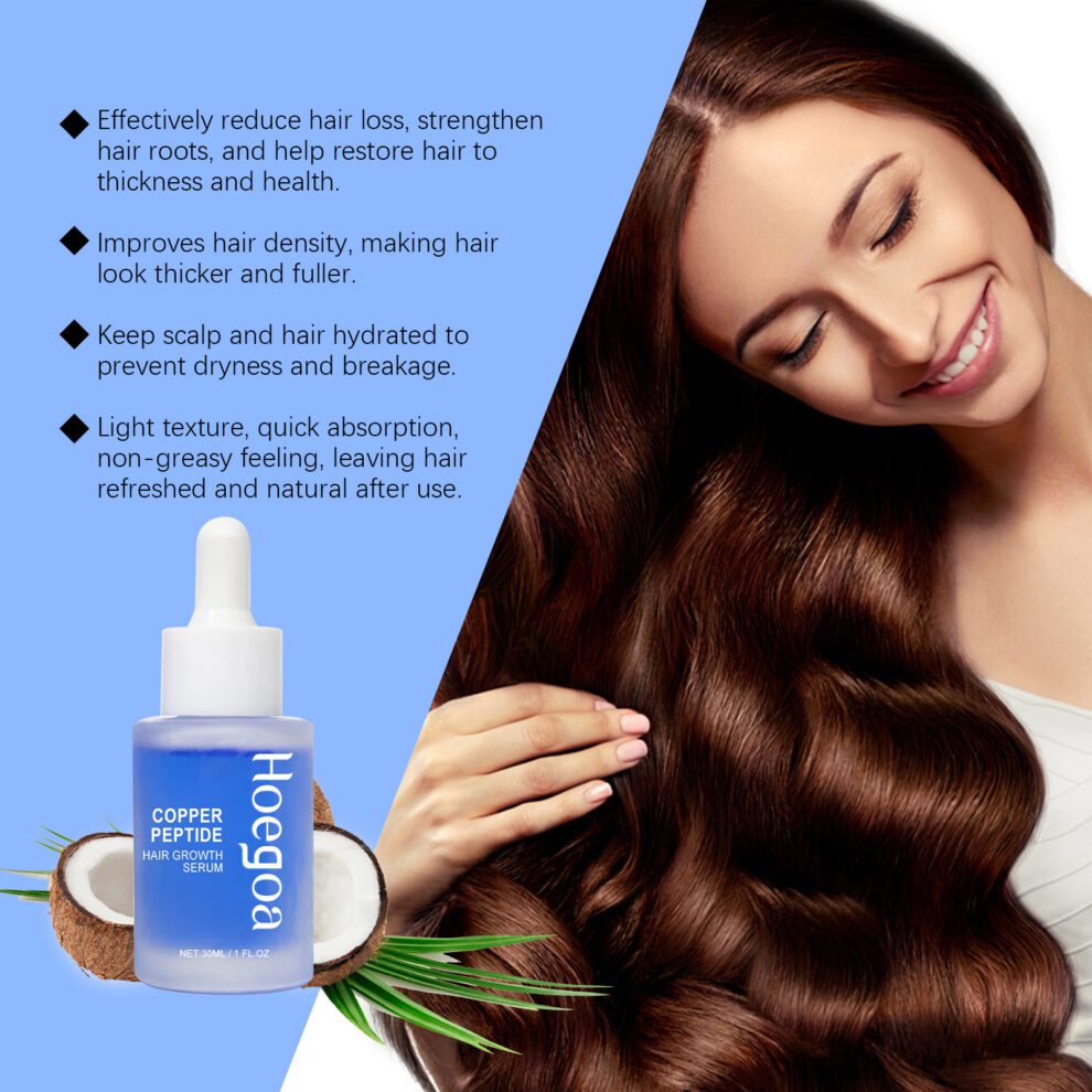 Hoegoa Copper Hair Serum: Daily Care for Fluffy Strong Hair - Image 4