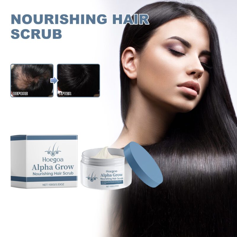 Hoegoa Natural Hair Scrub: Gentle Daily Nourish Care - Image 2