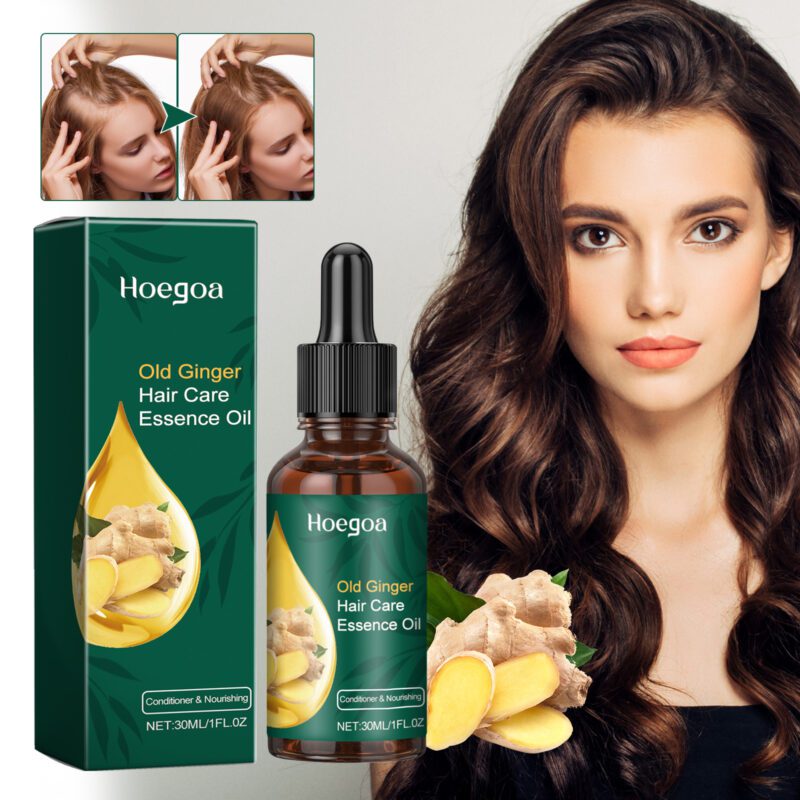 Hoegoa Old Ginger Hair Oil - Gentle Daily Care for Silky Smooth Hair - Image 2