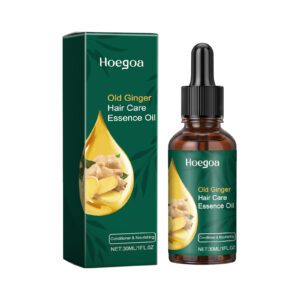 Hoegoa Old Ginger Hair Oil - Gentle Daily Care for Silky Smooth Hair
