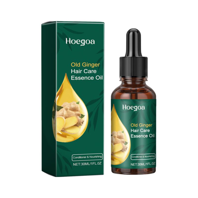 Hoegoa Old Ginger Hair Oil - Gentle Daily Care for Silky Smooth Hair
