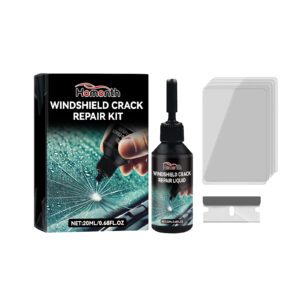 Homonth Car Glass Care Kit - Daily Care for Clear, Scratch-Free Vision