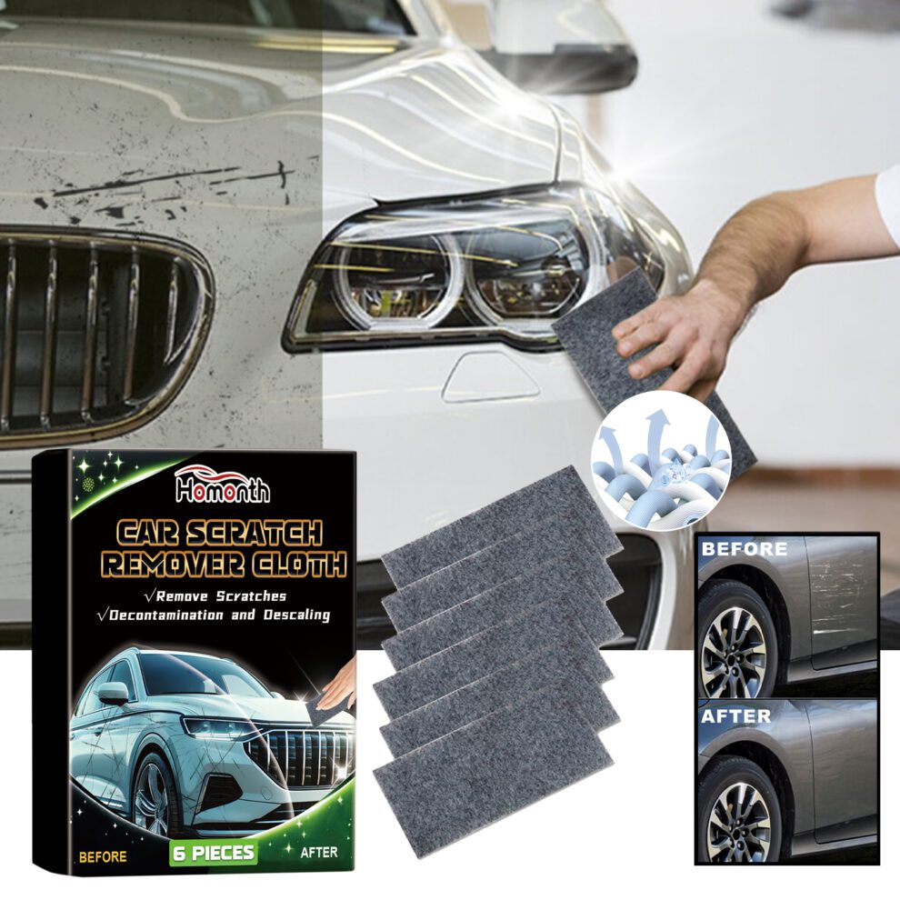 Homonth Car Scratch Care Cloth - Gentle Daily Shine Wipe - Image 2