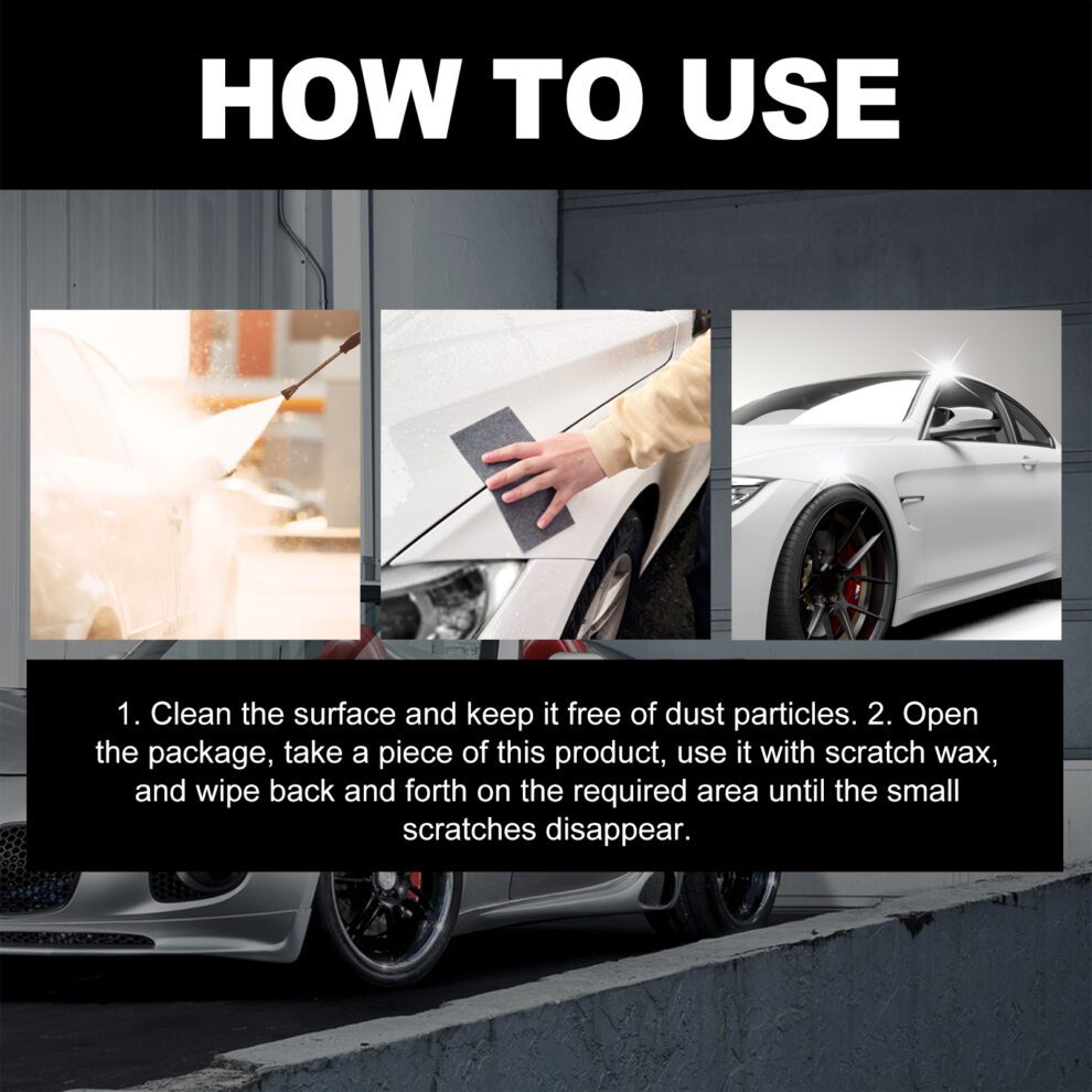Homonth Car Scratch Care Cloth - Gentle Daily Shine Wipe - Image 6