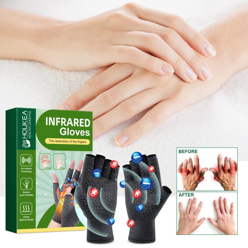 Houkea Daily Care Gloves - Soft Peptide Fibers for Gentle Joint Support - Image 2