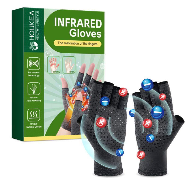 Houkea Daily Care Gloves - Soft Peptide Fibers for Gentle Joint Support