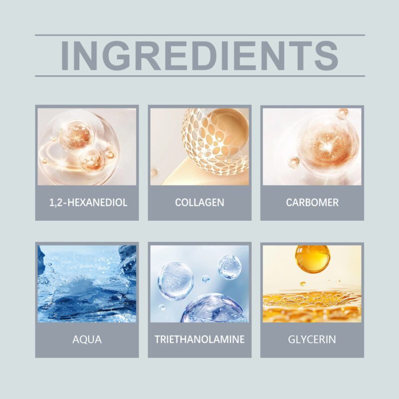 Hoygi Collagen Glow Mask - Daily Hydration, Smooth & Nourish Skin - Image 5