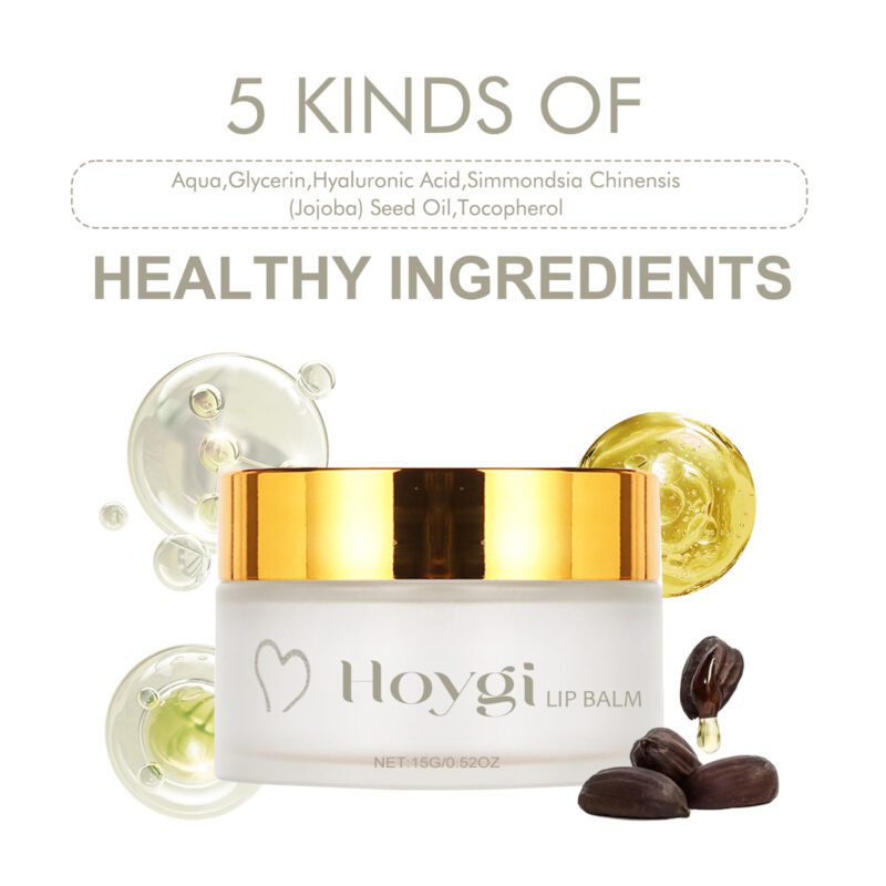 Hoygi Natural Lip Balm - Nourish & Soften Lips Daily Care - Image 5