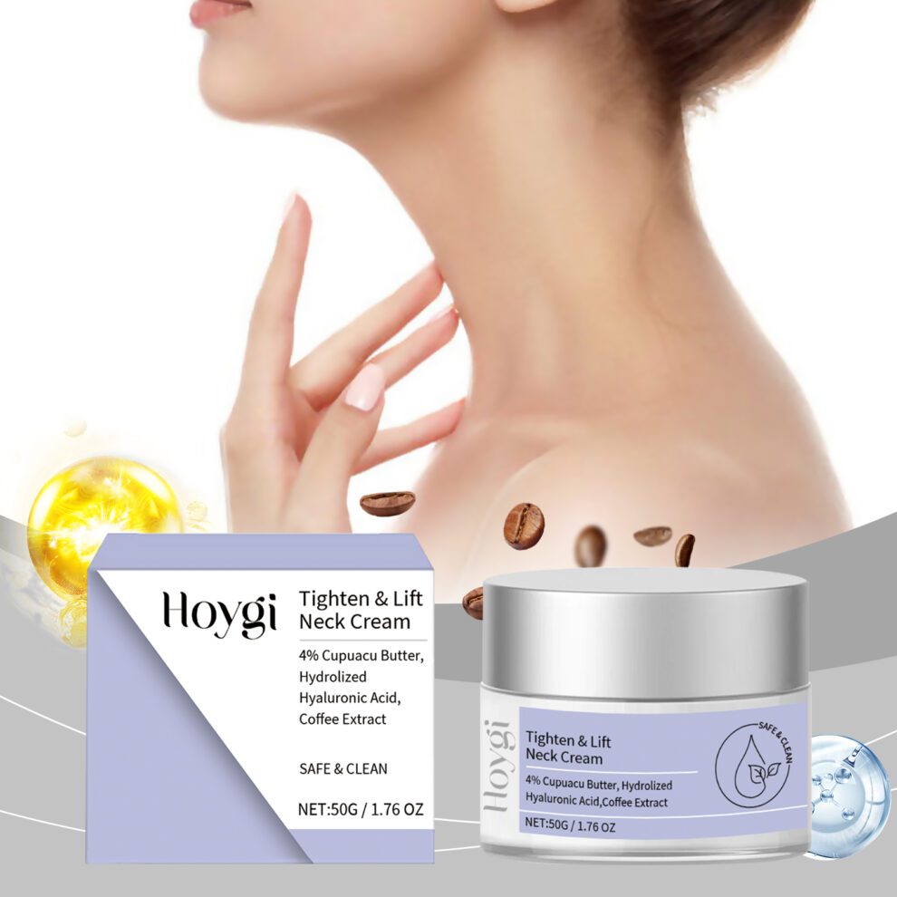 Hoygi Natural Neck Cream - Gentle Daily Moisturizer for Soft Skin - Image 2