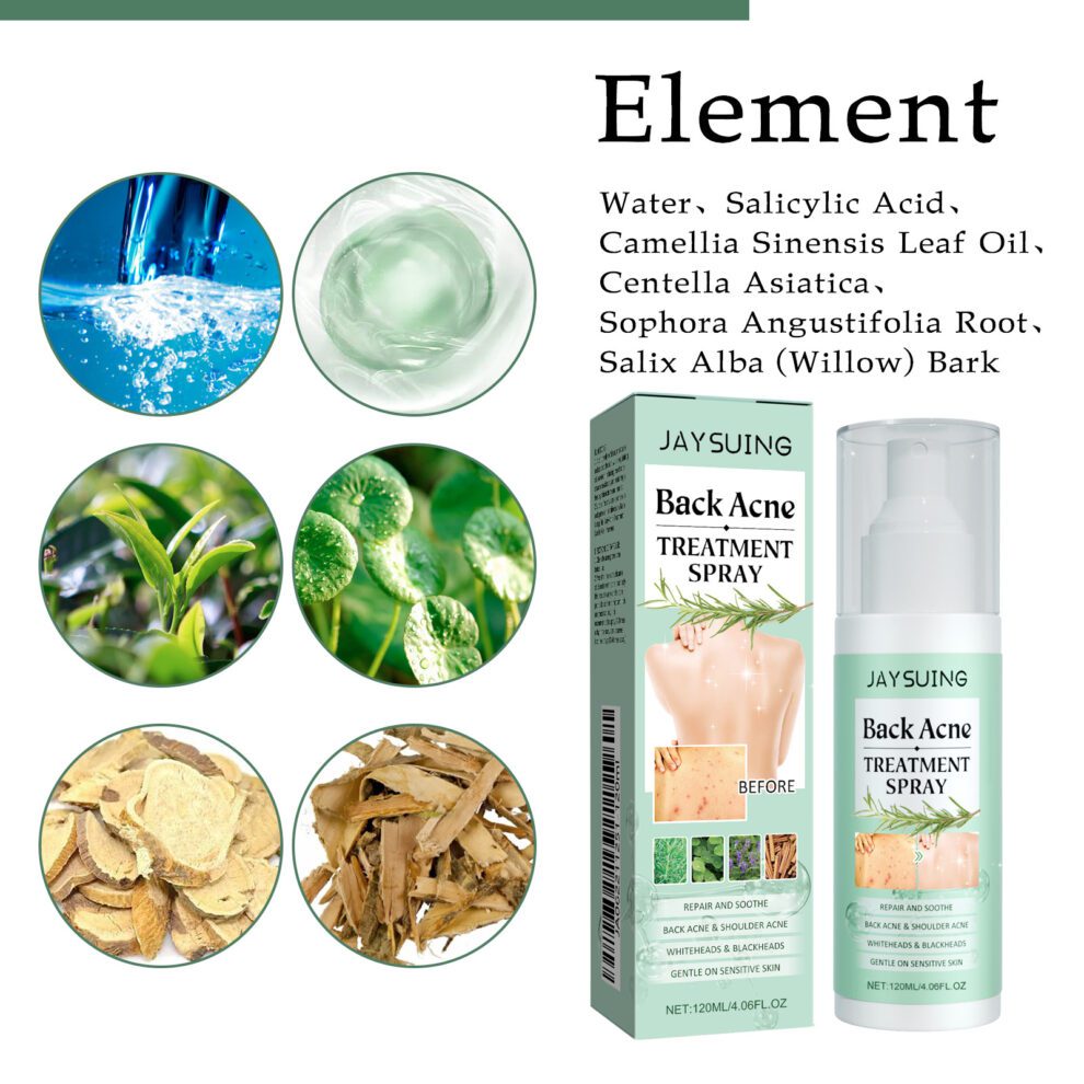 Jaysuing Back Care Spray - Gentle Tea Tree Mist for Daily Skin Care - Image 5