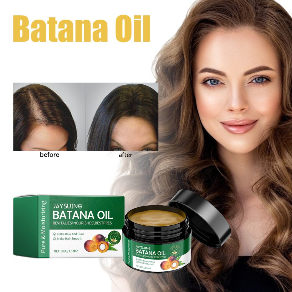 Jaysuing Batana Oil - Natural Hydrating Hair Oil for Soft, Shiny Care - Image 2
