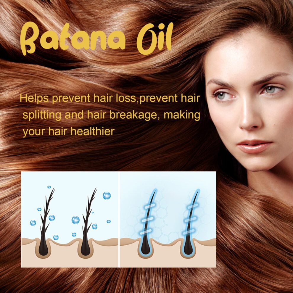 Jaysuing Batana Oil - Natural Hydrating Hair Oil for Soft, Shiny Care - Image 5