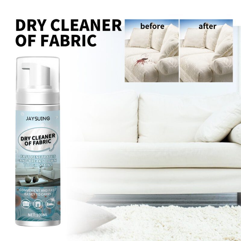 Jaysuing Daily Care Foam Cleaner - Gentle Fresh Carpet Sofa Curtains - Image 2