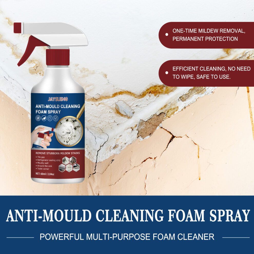 Jaysuing Daily Care Foam Cleaner – Fresh Bathroom & Tile Spray - Image 3