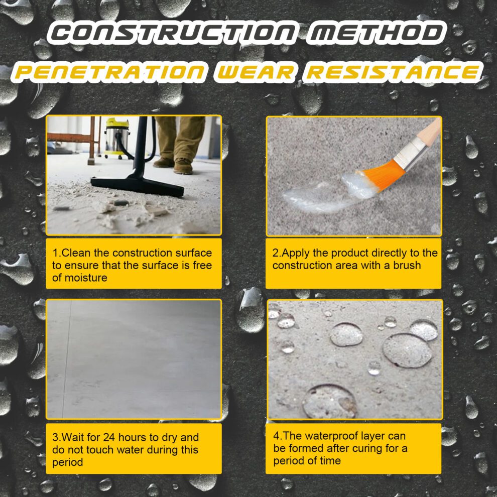 Jaysuing Daily Care Waterproof Sealant (300g with Brush) - Natural Fresh Walls - Image 5