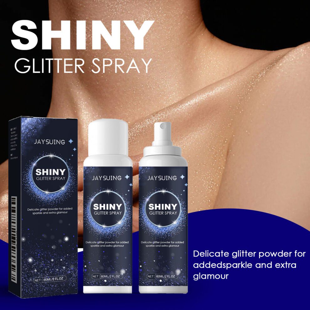 Jaysuing Daily Shine Natural Glitter Spray - Sparkle & Charm - Image 2
