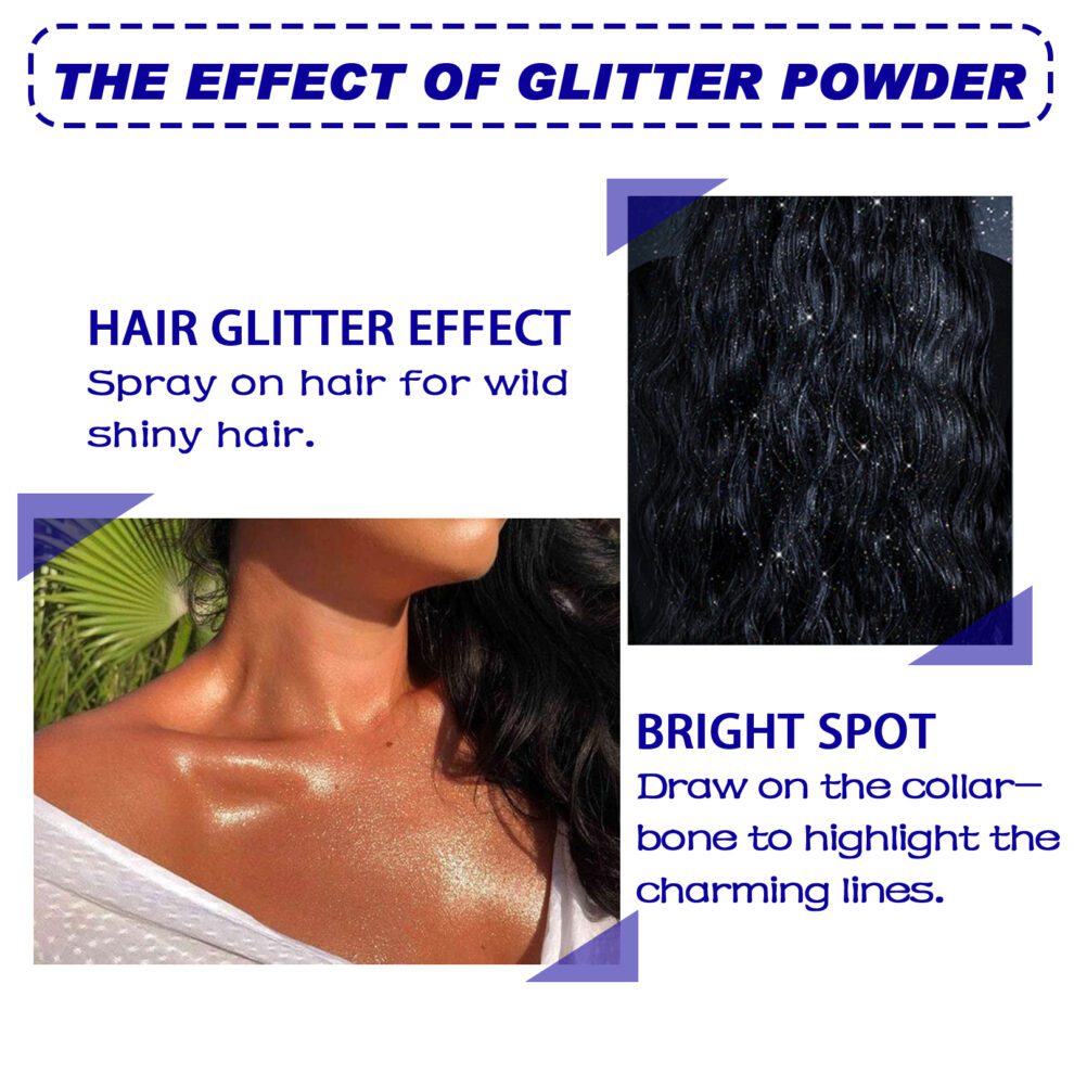 Jaysuing Daily Shine Natural Glitter Spray - Sparkle & Charm - Image 4