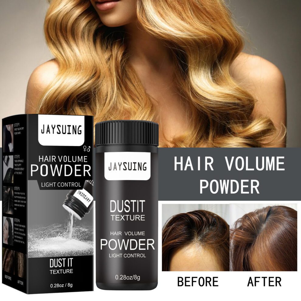 Jaysuing Fluffy Hair Powder - Natural Daily Care Refreshing - Image 2