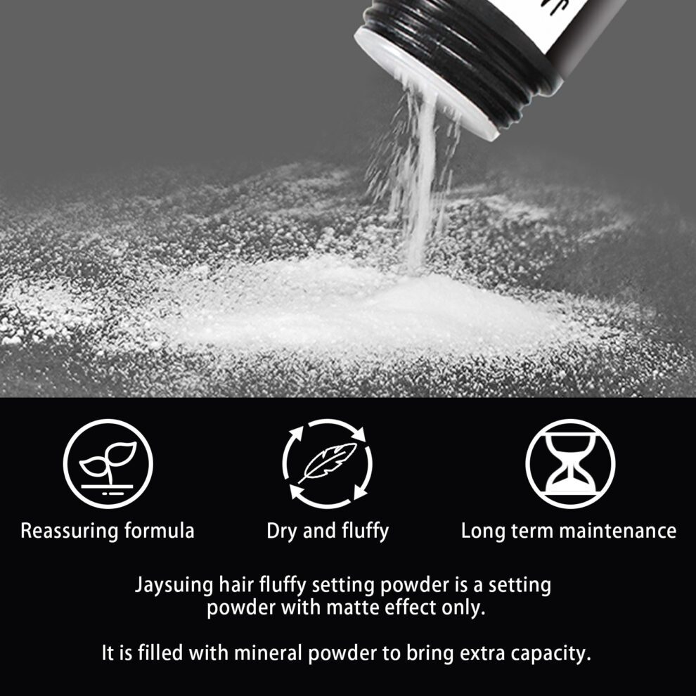 Jaysuing Fluffy Hair Powder - Natural Daily Care Refreshing - Image 4