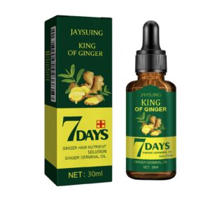 Jaysuing Ginger Hair Oil: Gentle Daily Care for Silky, Shiny Tresses