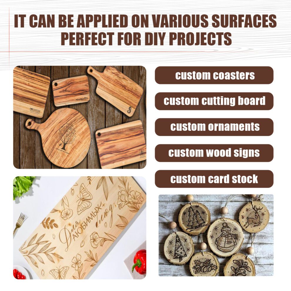 Jaysuing Handmade Wood Burning Pen - Diy Art Tool for Coasters & Crafts - Image 3