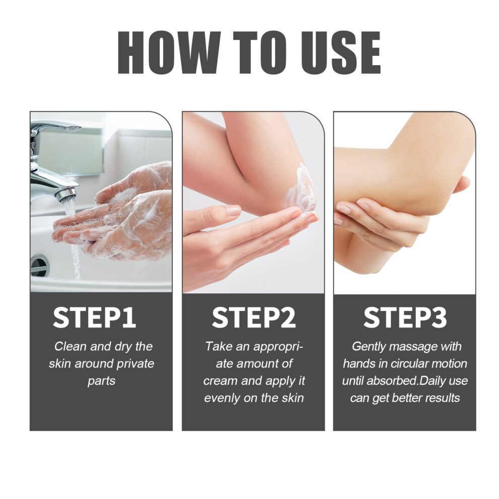 Jaysuing Natural Armpit Thigh Cream - Gentle Daily Care for Softer Skin - Image 6