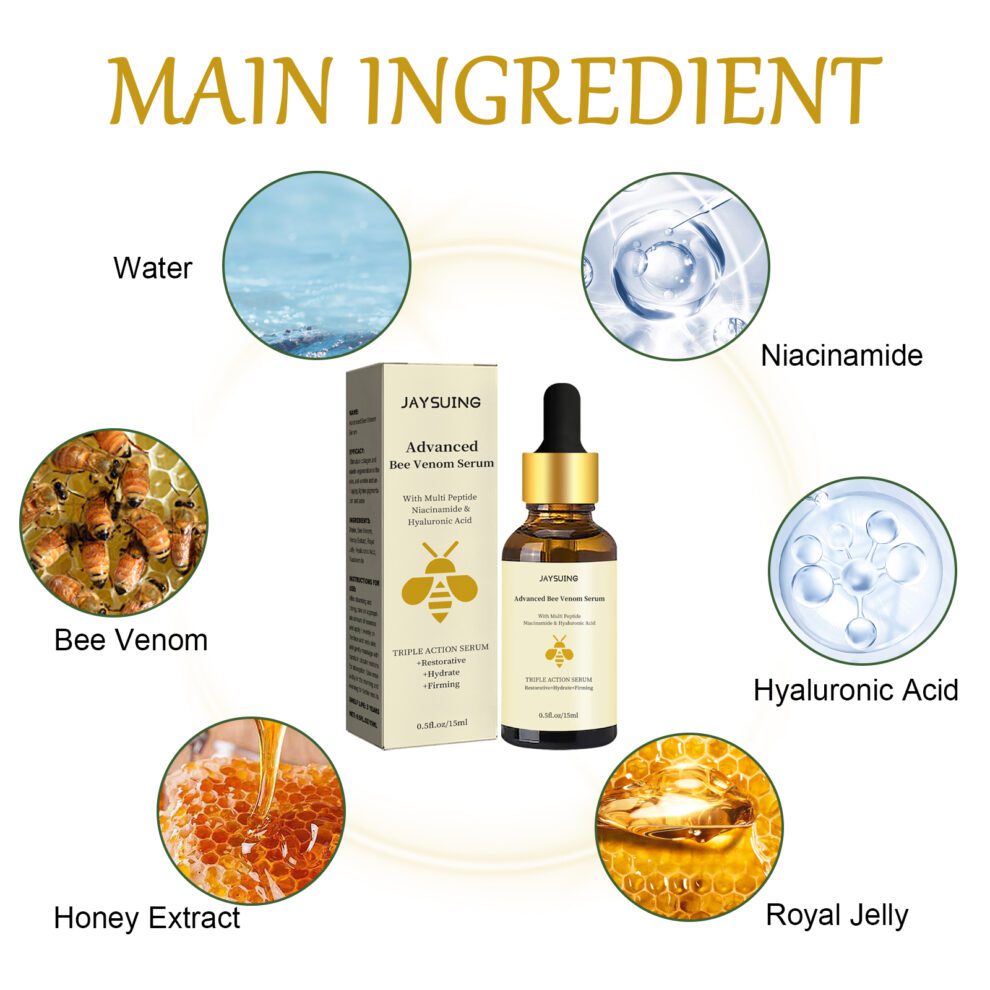 Jaysuing Natural Bee Venom Essence - Daily Glow Nourisher - Image 5