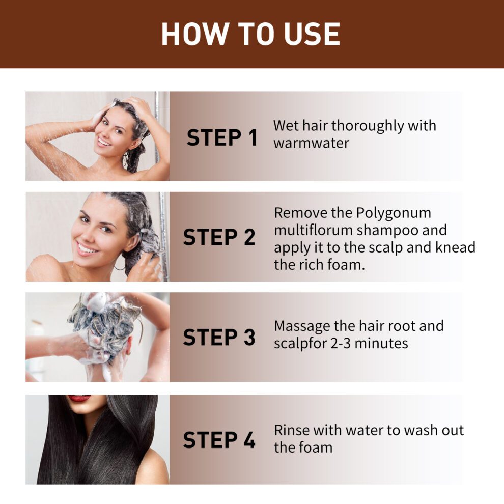 Jaysuing Natural Black Hair Care Shampoo - Moisturize & Smooth - Image 6