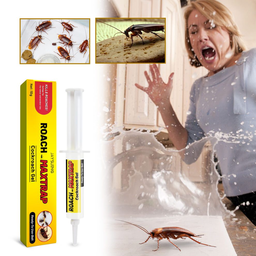 Jaysuing Natural Cockroach Bait Gel - Safe Daily Care for Home Peace - Image 2