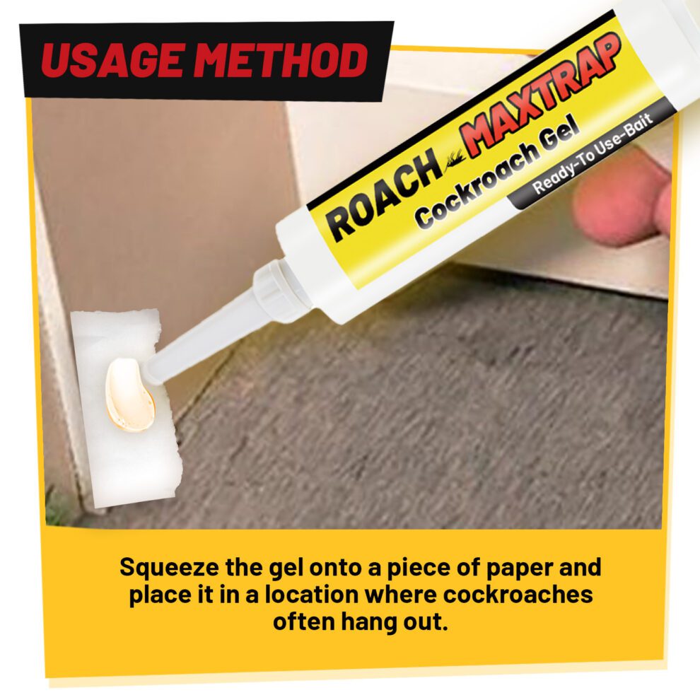 Jaysuing Natural Cockroach Bait Gel - Safe Daily Care for Home Peace - Image 5