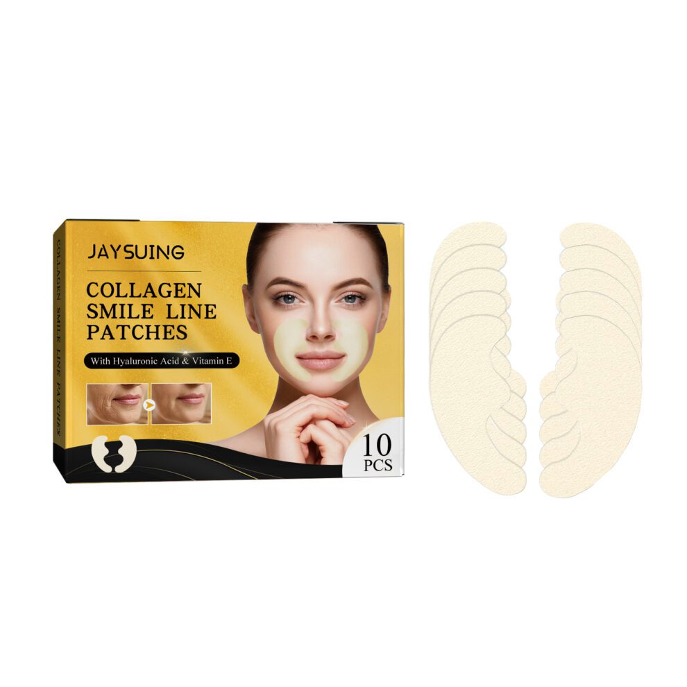 Jaysuing Natural Collagen Smile Line Patch - Daily Care for Glow - Image 2