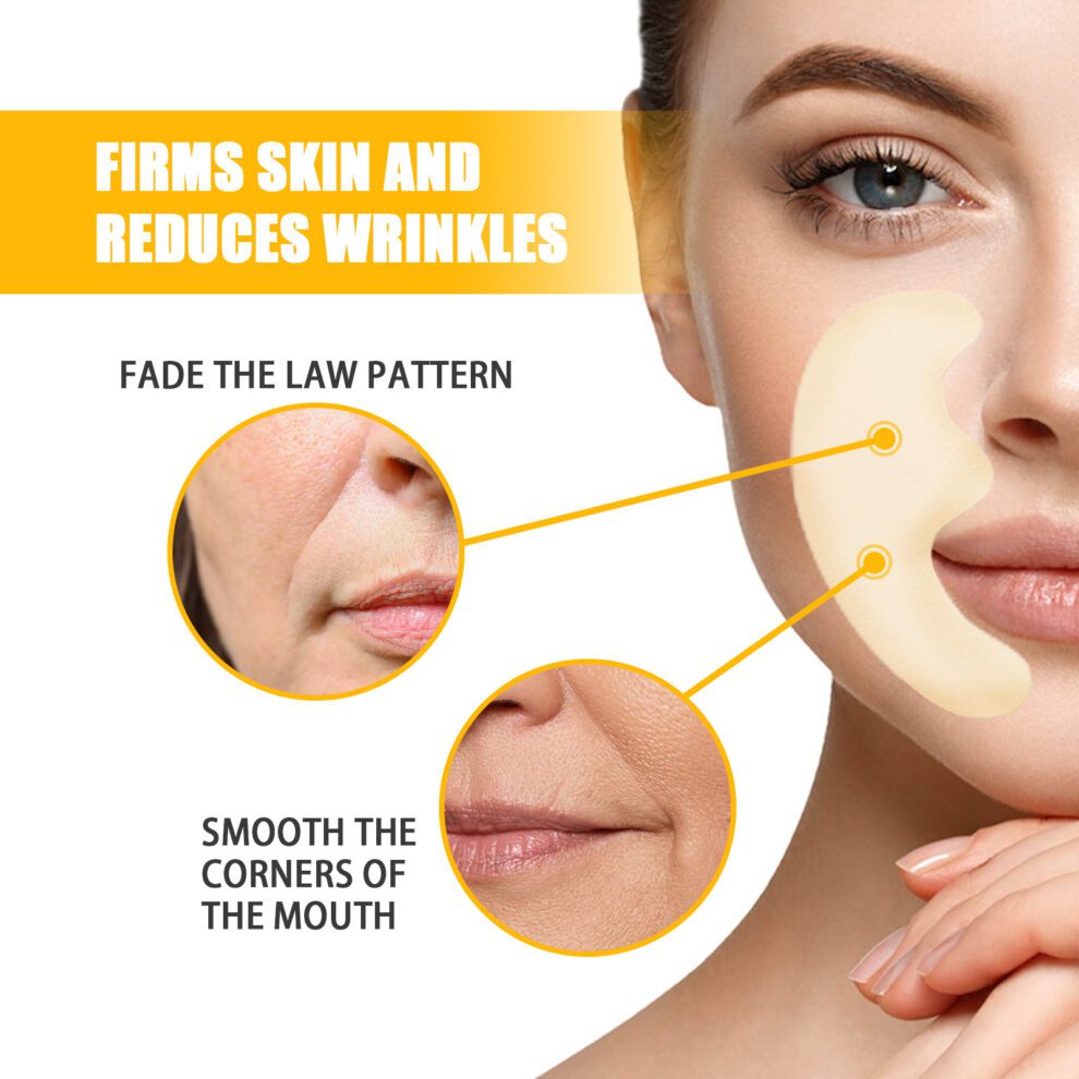 Jaysuing Natural Collagen Smile Line Patch - Daily Care for Glow - Image 3