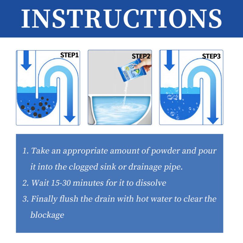 Jaysuing Natural Drain Cleaner Powder - Fresh Home Care - Image 6