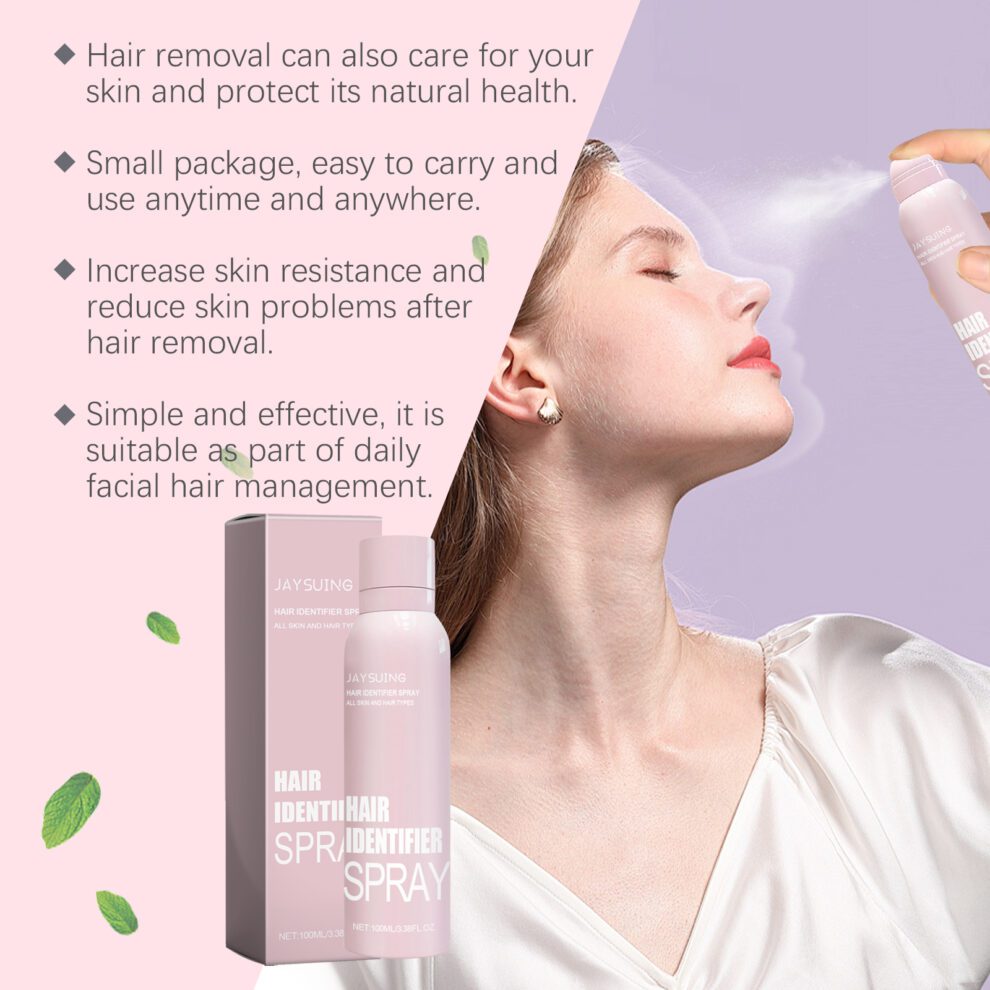 Jaysuing Natural Facial Hair Spray - Gentle Daily Care for Smooth Skin - Image 3