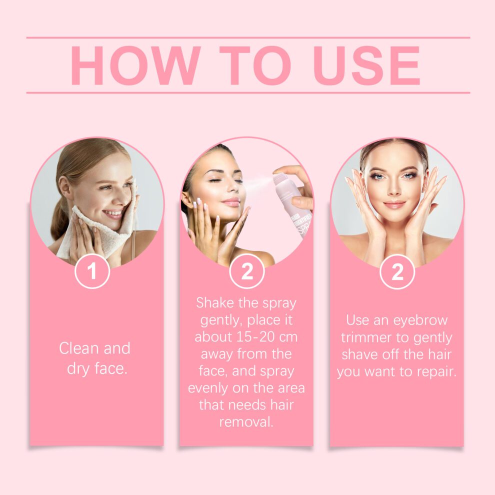 Jaysuing Natural Facial Hair Spray - Gentle Daily Care for Smooth Skin - Image 6