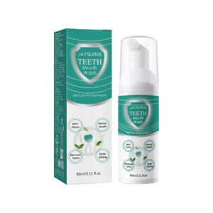 Jaysuing Natural Foaming Teeth Mousse: Gentle Daily Care for Fresh Breath